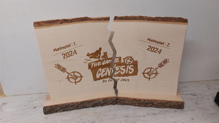 Firmenmeisterschaftspreis Holz