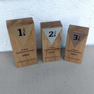 Eiche-Plakette-Spitz