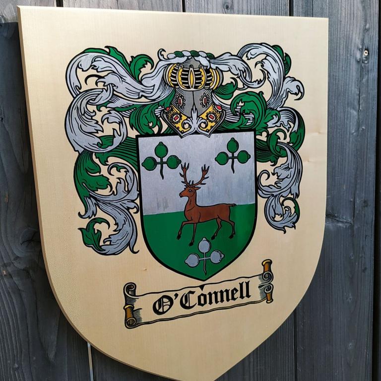 Ahnenwappen Holz